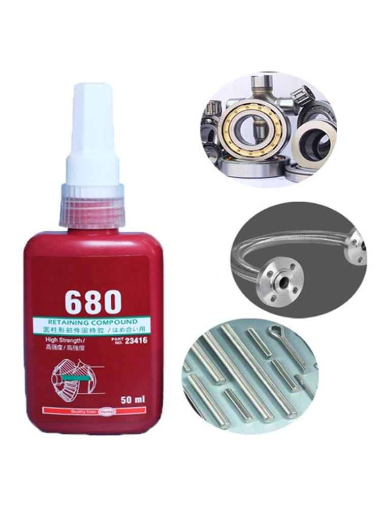 50ml High Strength 680 Anaerobic Adhesive Cylindrical Retaining Adhesive Cylinder Metal Parts Bearing Gear Sealing Glue