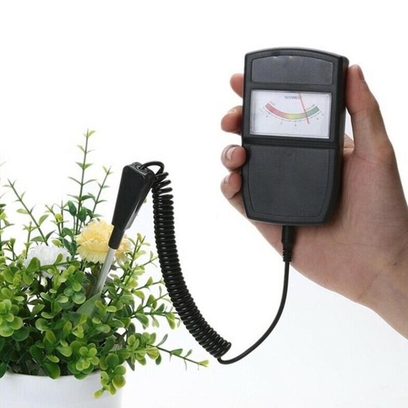 Black soil portable garden soil pH meter tester soil acidity tester 2.5-9 PH value