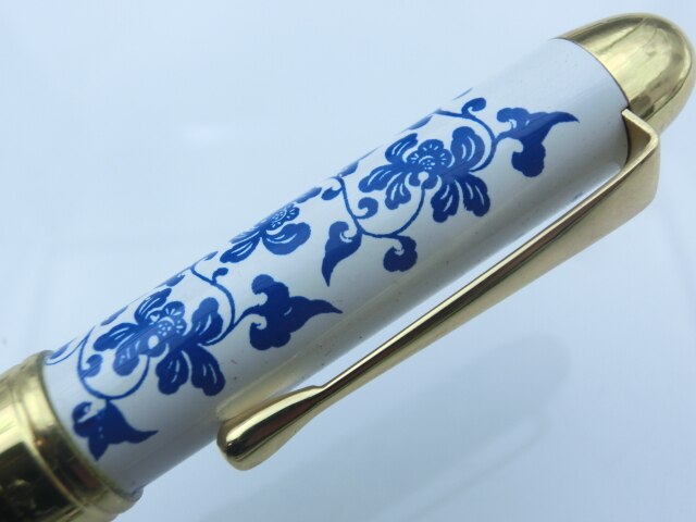 De eeuwige venus vulpen 8080 waxprint blauw en wit porselein geavanceerde iridium vulpen: Default Title