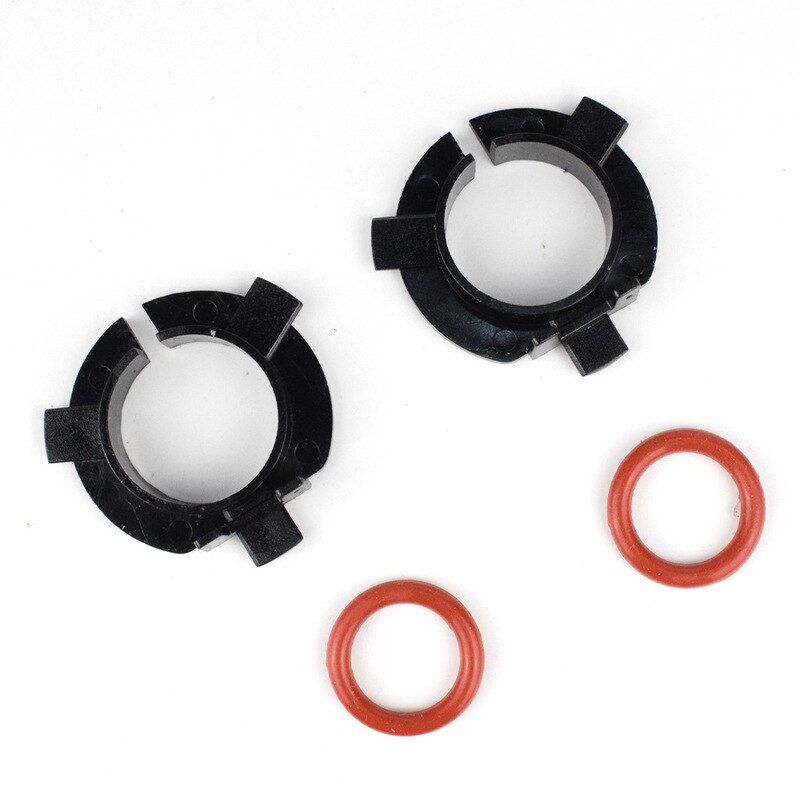 2PCS H7 LED Headlight Bulb Adapter Black Retainer Case for Hyundai Sonata Tucson h7 Adapter for Kia K4 K5 Sorento Headlights