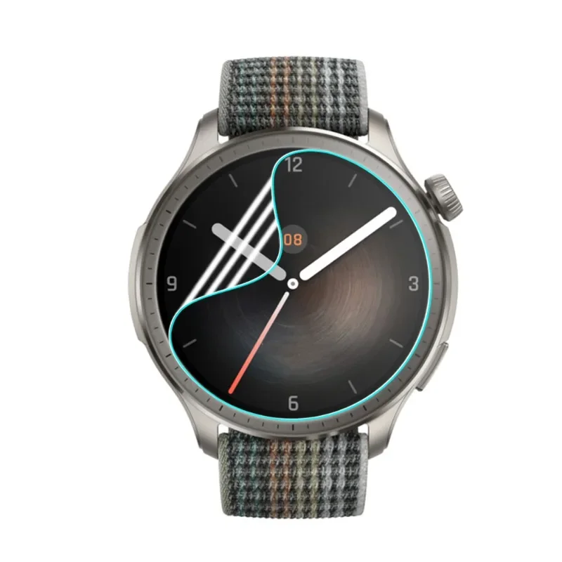 Doorzichtige Anti-Kras Beschermende Film Voor Amazfit Balans Hydrogel Film Voor Amazfit Balans Smartwatch Screenprotector Accessoires