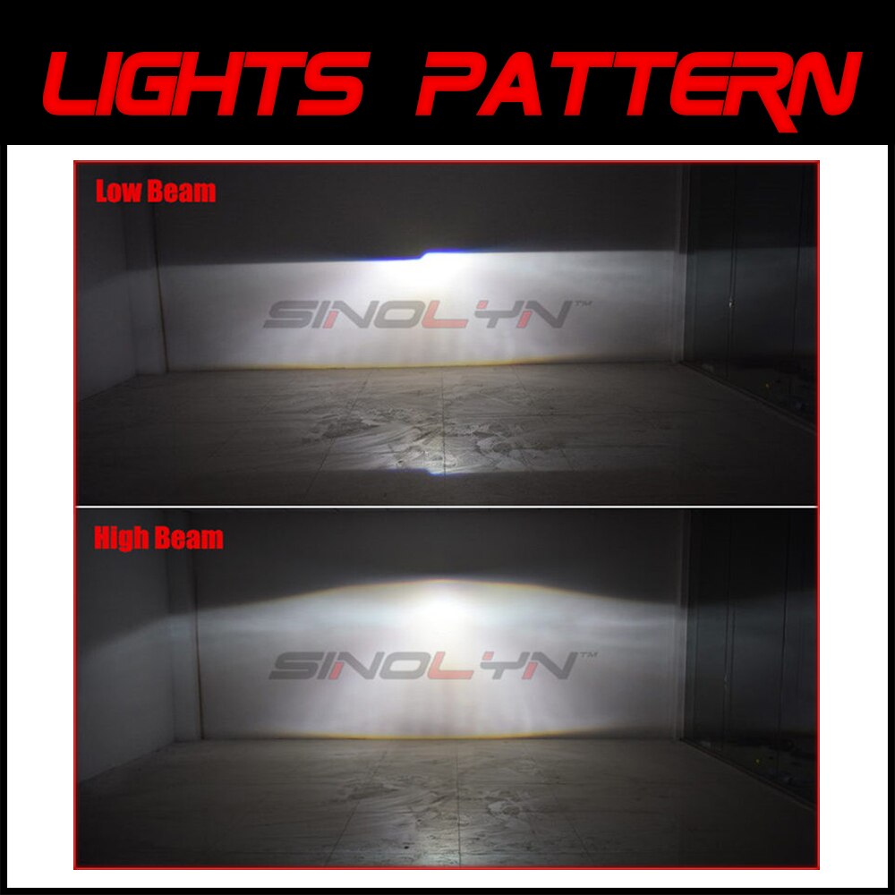 Sinolyn 2,5 Linsen Für BMW M3 E46 kompakt/E90/E92/E91 Halogen Scheinwerfer Bixenon Objektiv versteckt Projektor h7 Auto Lichter Zubehör DIY