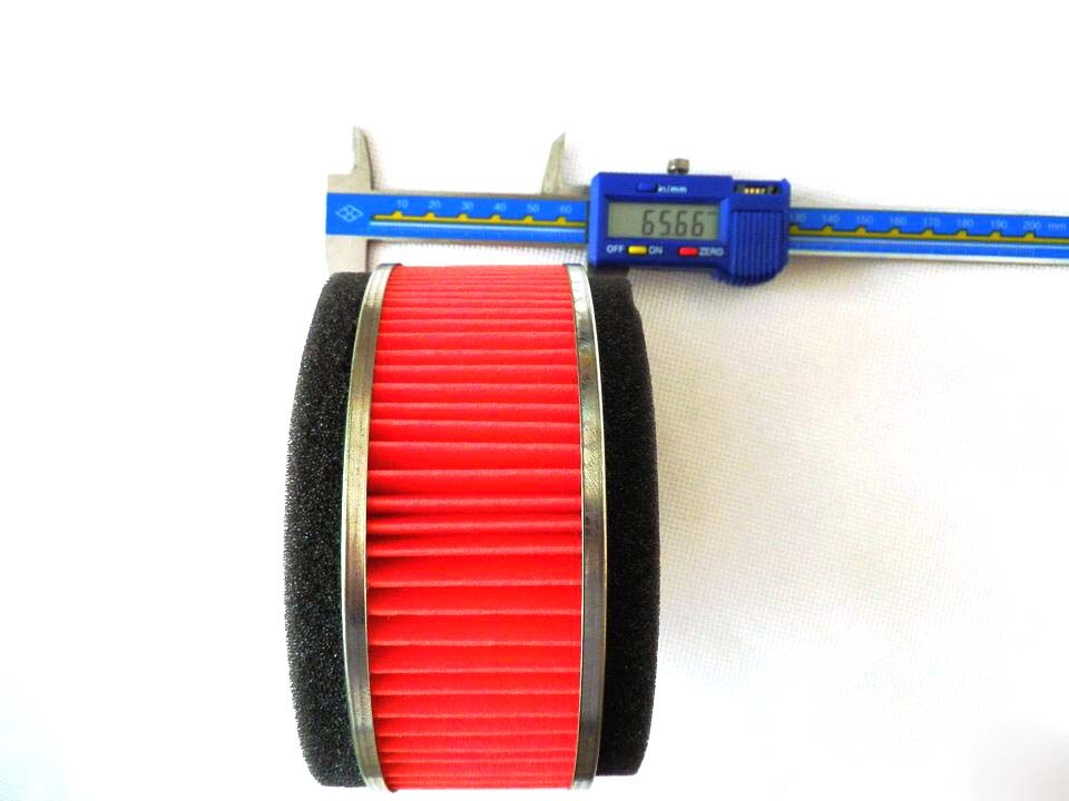 Ronde Luchtfilter Voor Taotao Voor Benzhou Jonway Go Kart Bromfiets GY6 125cc 150cc 152QMI 157QMJ Scooter Onderdelen