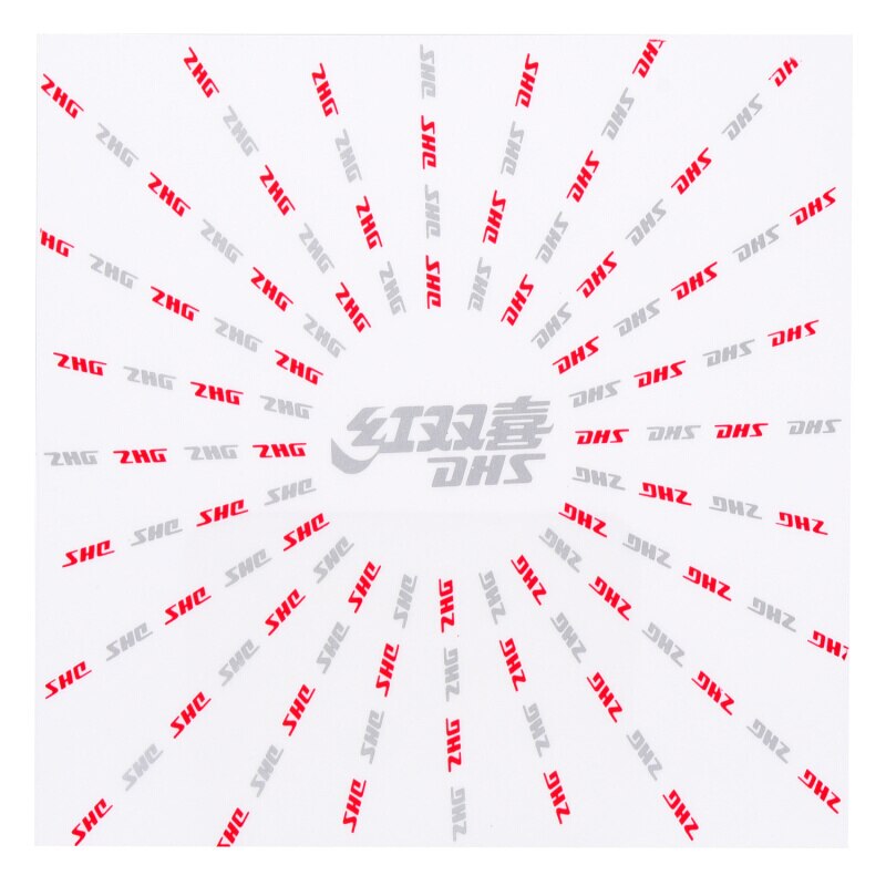 DHS – film de protection en caoutchouc pour tennis de table, ensemble d'accessoires de ping-pong, original, 2 pièces