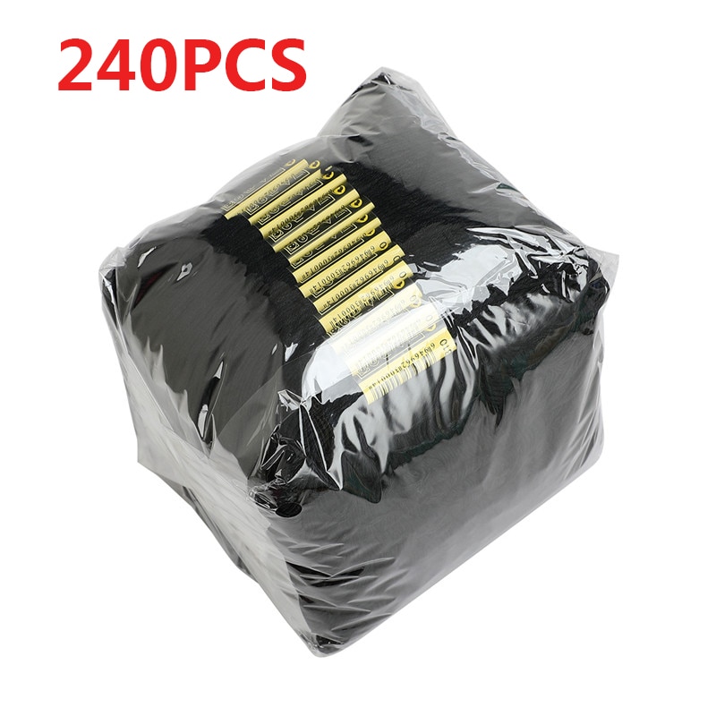 240 stk hvid sort farve broderitråd korsstingstråd til diy hjemmelavet håndværk sy tilbehør