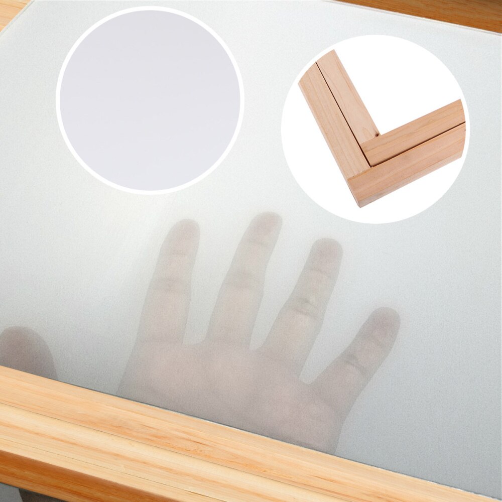 20pcs Screen Printing Kit Silk Screen Printing Frame Squeegees Inkjet Transparency Film and Mask Tape: Default Title