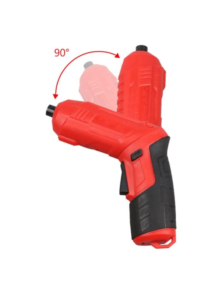 47 Pcs Mini 4V Electric Screwdriver Battery Operated Cordless Screw Driver Drill