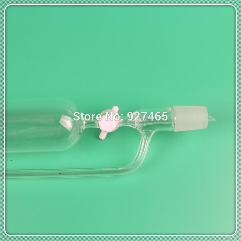 Entonnoir à pression constante 250 ml, entonnoir à pression constante avec robinet en PTFE, joint 24/29