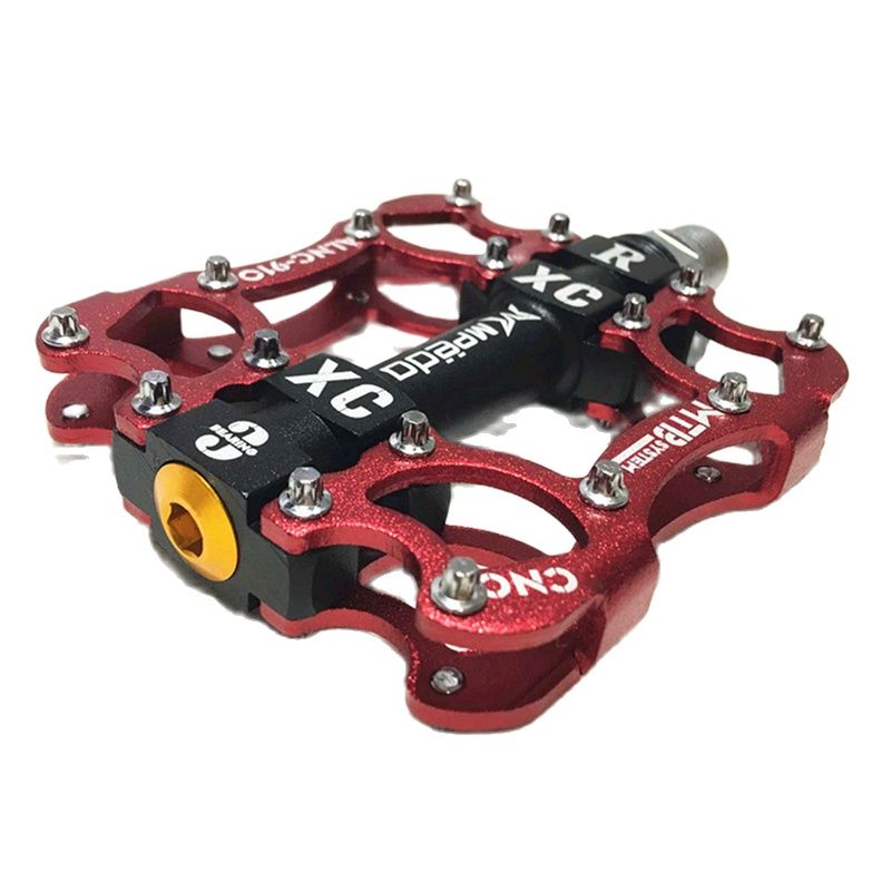 Bicicleta pedal mtb bmx selado 2 rolamento grampos pegs estrada mountain bike liga de alumínio anti-deslizamento peças de ciclismo