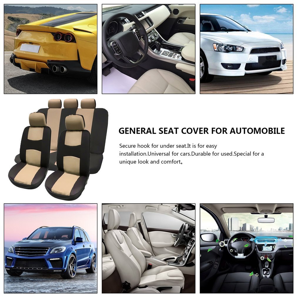 4 Kleuren Stijl Voor Achter Universele Auto Stoelhoezen Luxe Leuke Auto Stoelhoezen Voertuigen Accessoires