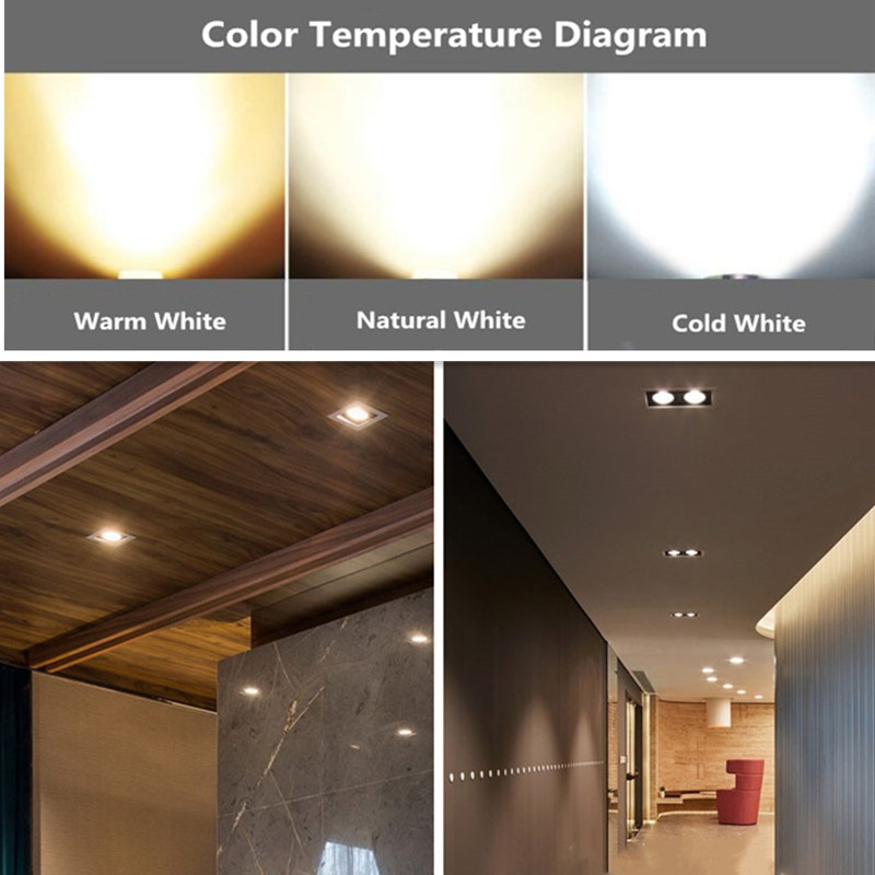 Lampe LED AR111 à intensité variable, 15W 220V 12V GU10 G53, lampes halogènes de remplacement, ampoules LED Downlight ES111, projecteur COB blanc