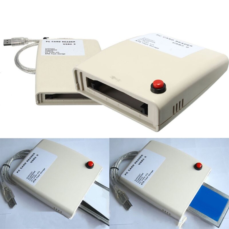 Adaptateur de lecteur de carte mémoire Flash USB 2.0 à 68 broches ATA PCMCIA, convertisseur pour Windows