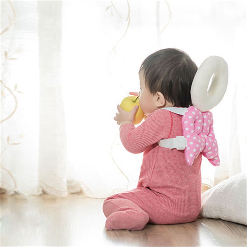 Bébé enfants Protection de la tête coussin d'oreiller enfant en bas âge tête dos soins résistance payer ramper infantile produit de sécurité coussin T30