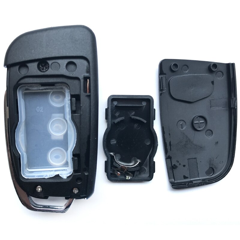 2/3 Buttons Car Remote Key Fob For Geely Emgrand 7 EC7 EC715 EC718 Emgrand7 EC7-RV EC715 EC718-RV Modified Flip Folding Key Case