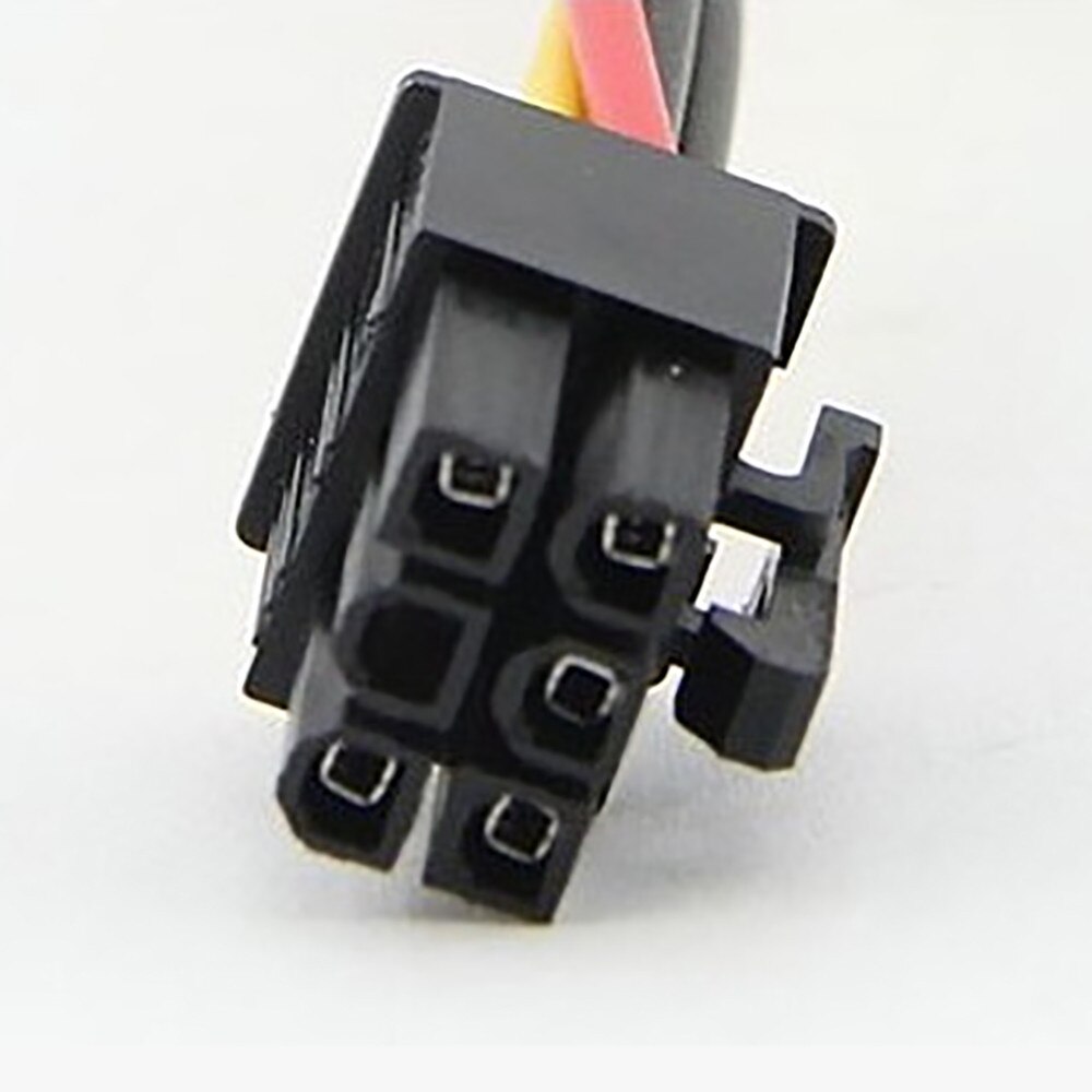 Atx ide molex power dual 4 to 6- pin pci express pcie grafikkort adapter kabelkonverter adapter grafikkort strømkabine#es