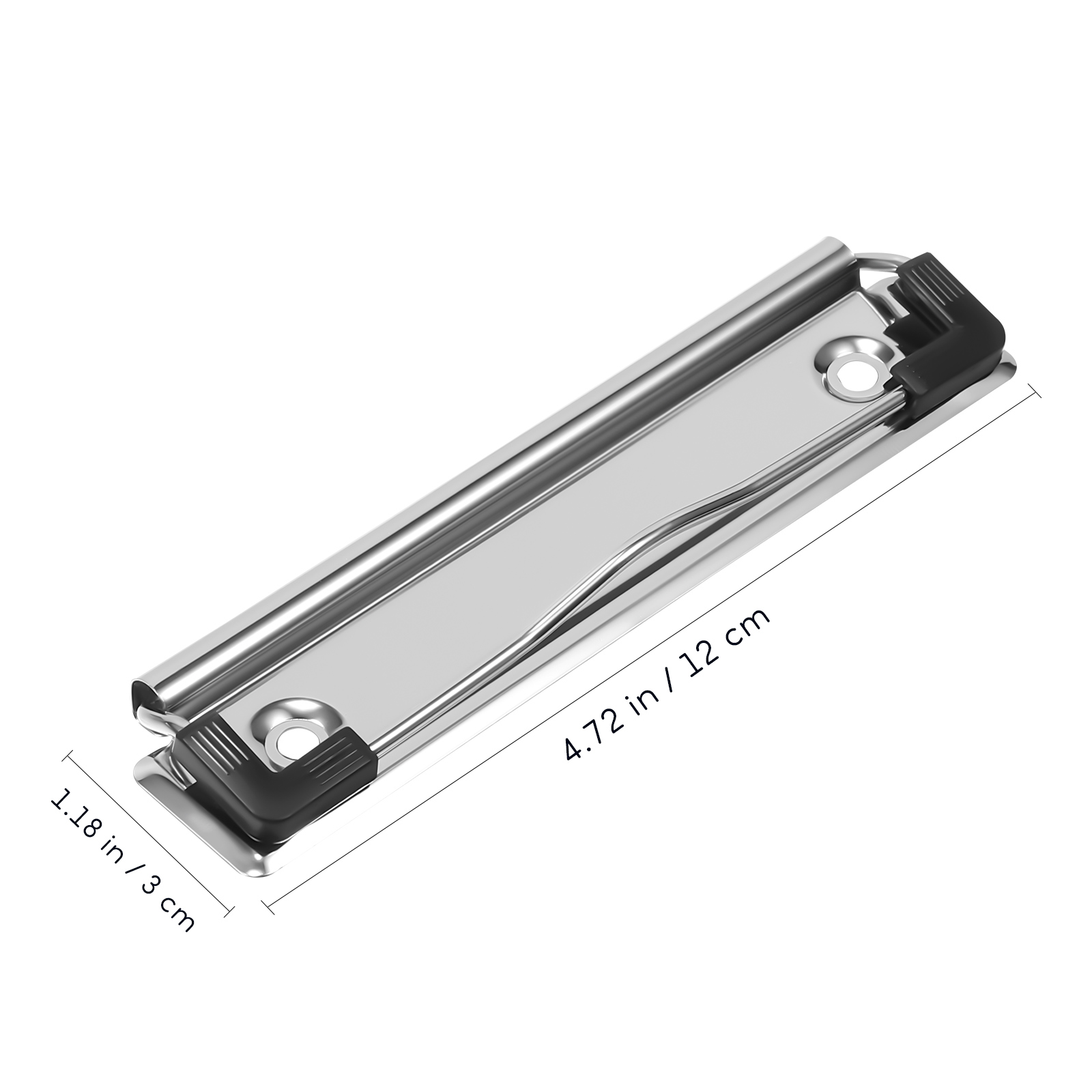 Clipboard Clamps Heavy Duty Spring Loaded Hardware Mountable File Board Clips For Daily Use Class School Stationery