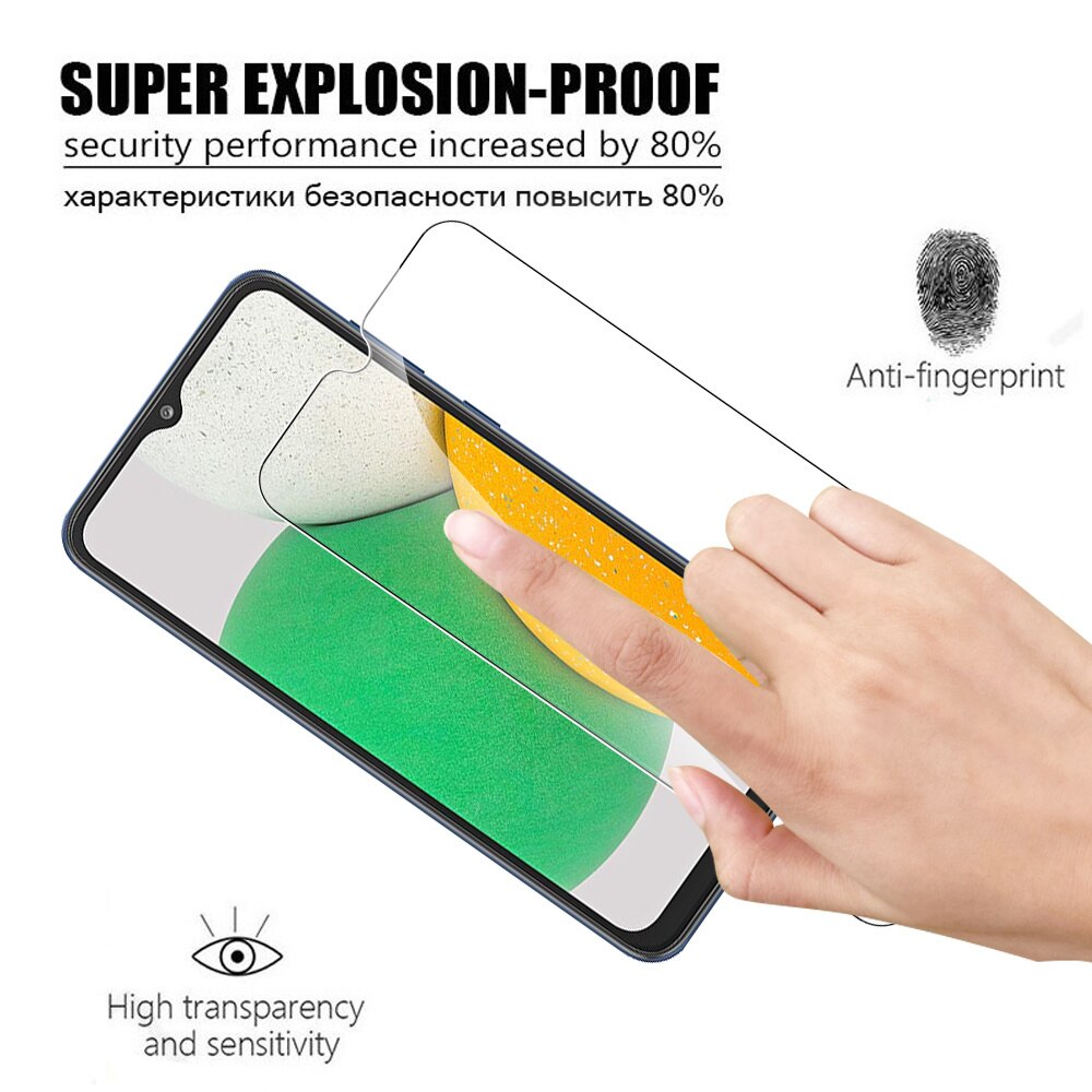 3Pcs Gehard Glas Case Voor Samsung Galaxy A03 Core 6.5 &quot;Screen Protector Voor Samsung A03Core A03S Een 03 beschermende Film Cover