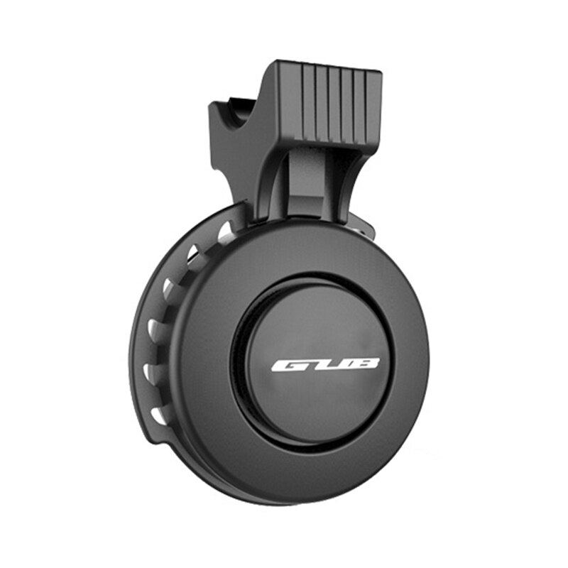 Fietsbel met usb-oplaadfunctie, 120db stuurbellen, 3 modusgeluiden, veilige waterdichte bellen,  h7jp: Zwart