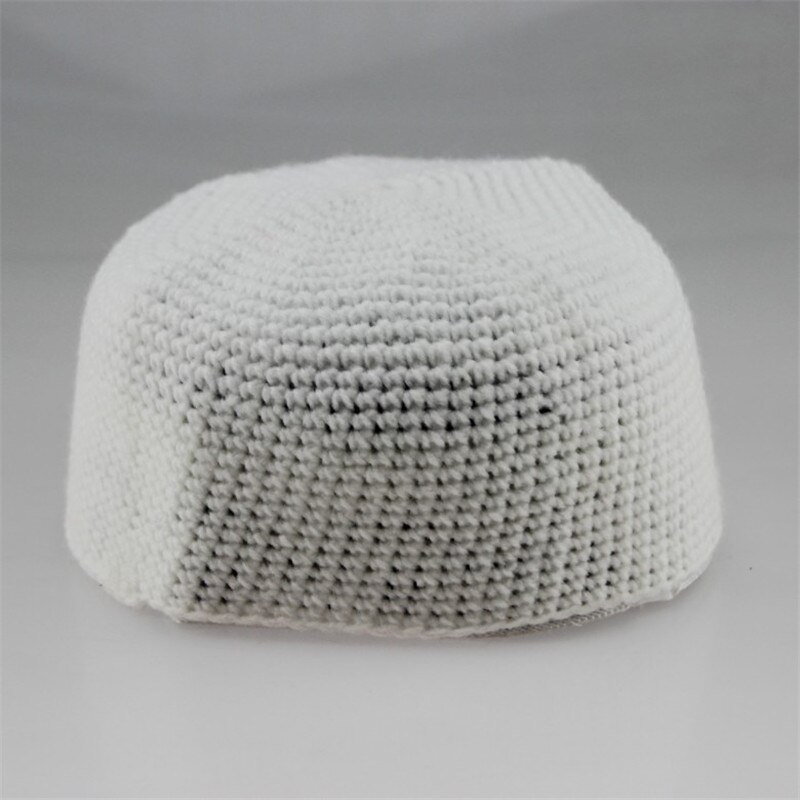 Chapeaux de prière musulmans en maille pour hommes, casquette indienne, casquettes turques arabes, couvre-chef musulman arabe pour Ramadan, chapeau kippa pour hommes