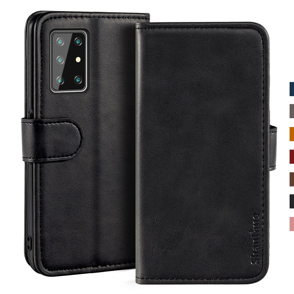 Funda magnética de cuero para móvil, funda para Cubot X30, Hafury GT20, con soporte: For Hafury GT20 / Black