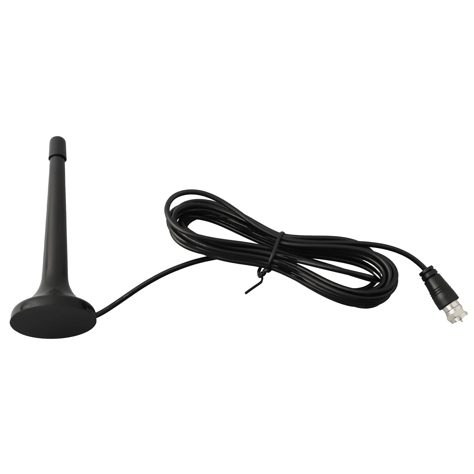 antenna Radio FM da 3 metri antenna telescopica tamponare con base magnetica Adattatori a 3 prese Accessori per strumenti Radio TV per interni domestici
