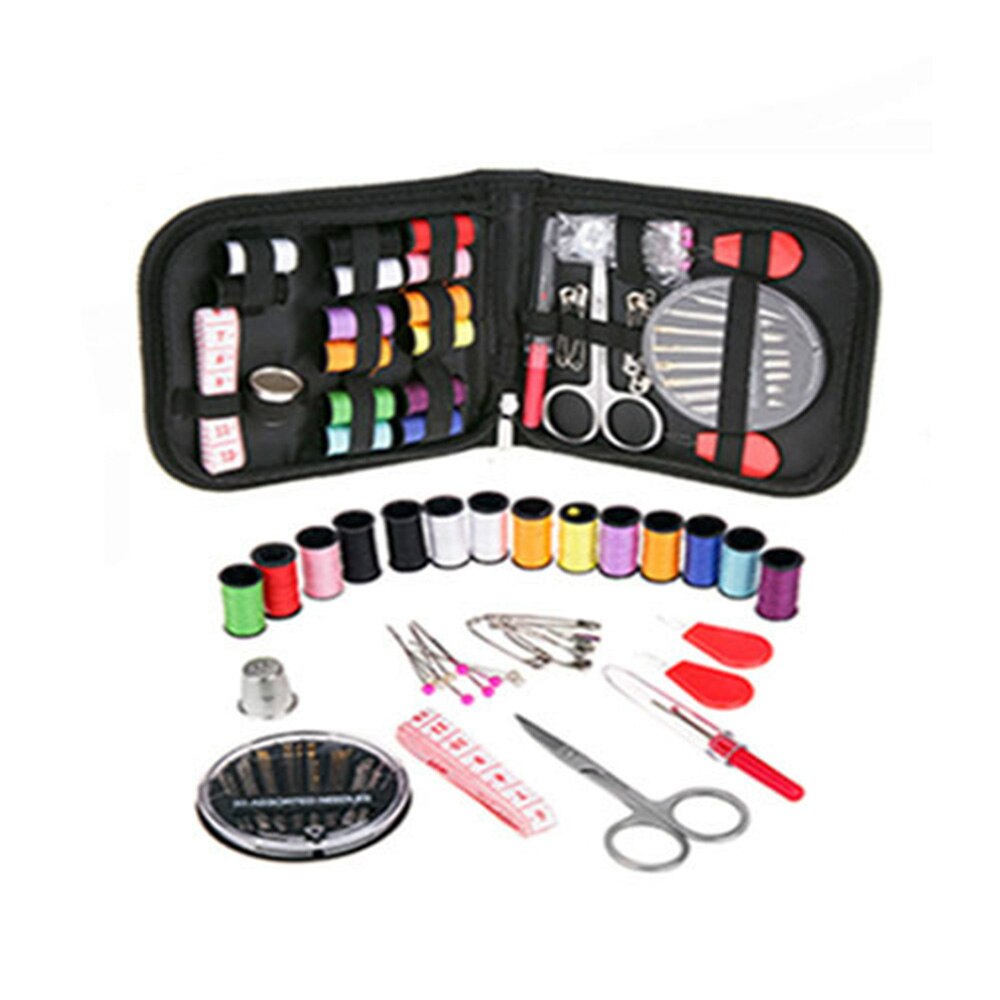 Portable Household Mini Hand Sewing Machine Stitch Patches Needlework Supplies Cordless Clothes DIY Fabrics Electronic Sew Tool: Only Sewing Kit