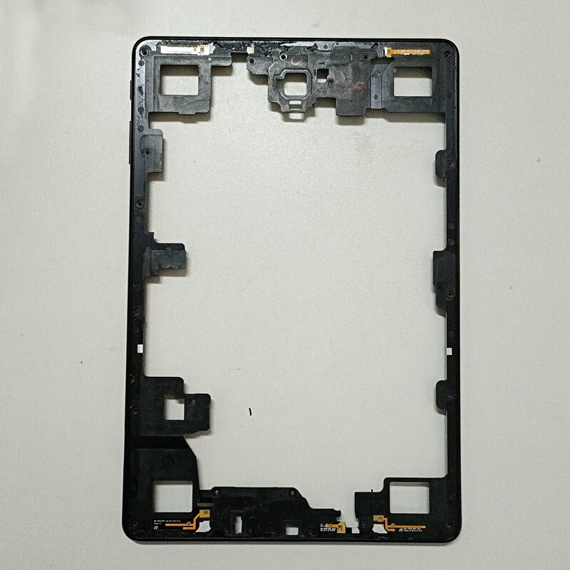 Front Bezel For Samsung Galaxy Tab S4 10.5 SM-T830 SM-T835 T835 T830 T837 Front Housing Frame Plate Replacement Repair Parts Top: T835  Black