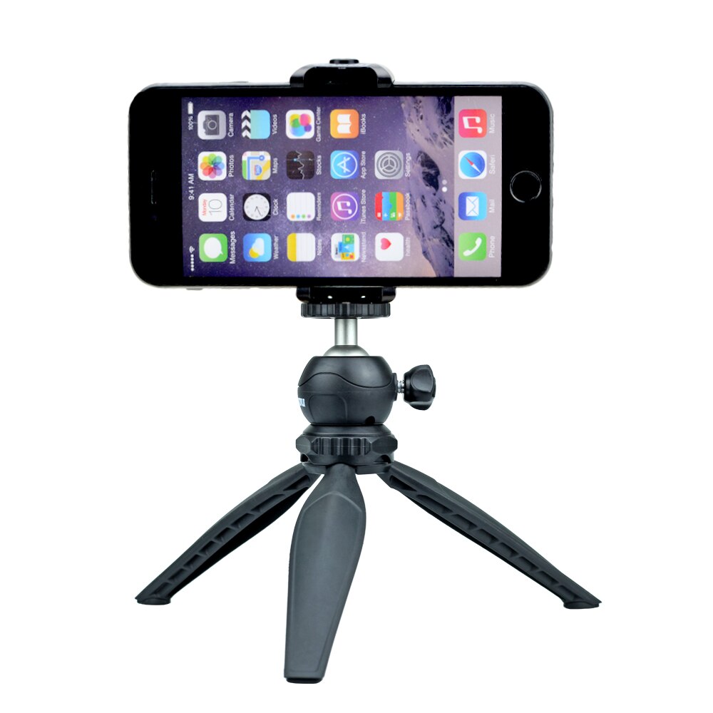 GAQOU adattatore universale per Mini treppiede per supporto per telefono cellulare Clipper per telefono cellulare per iPhone staffa per Smartphone Samsung