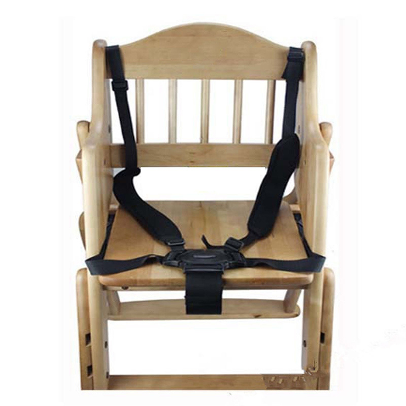 Barnestol bærbar 5- punkt sele klapvogn høj stol barnevogn buggy bilsele rem børn børnebeskyttelse sæde sikkert bælte -25