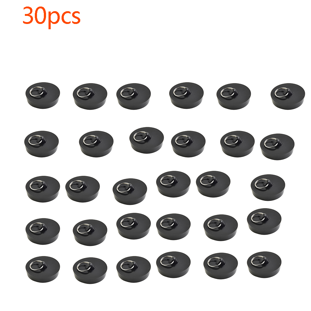 Rubber Bathtub Drain Plug Mop Sink Drain Plug Kitchen Sink Seal Plug Balcony Laundry Sink Plug Proof Plug Bathroom Supplies: Navy Blue