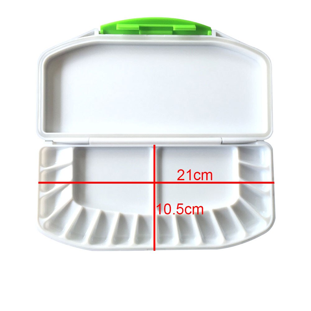 Duurzaam Exquisite Mengen Te Schoon Lade Olie Abs Tekening Kunstenaar Palet Kunst Levert Schilderen Aquarel Discs Thuis