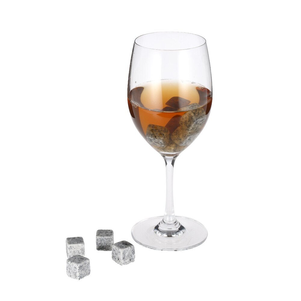 Natural Whisky Stone Frozen Stone Granite Whiskey Stones Ice Cube Wine Cooler Beer Wedding Christmas Bar Rock Supplies