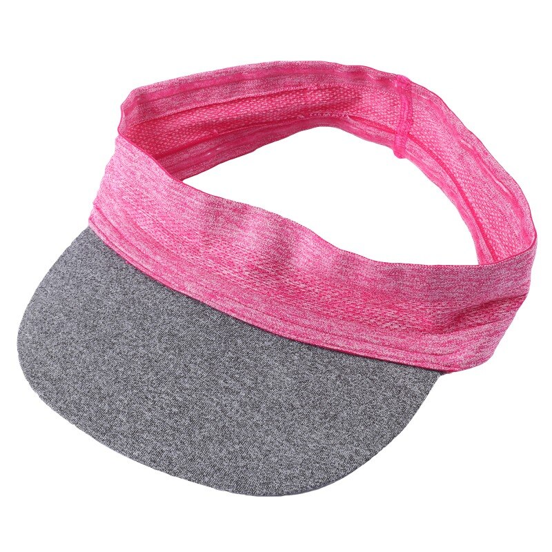 Outdoor Sport Sun Visor Breathable Elastic Sports Visor Cap Ultralight Quick Dry Golf Tennis Running Hat