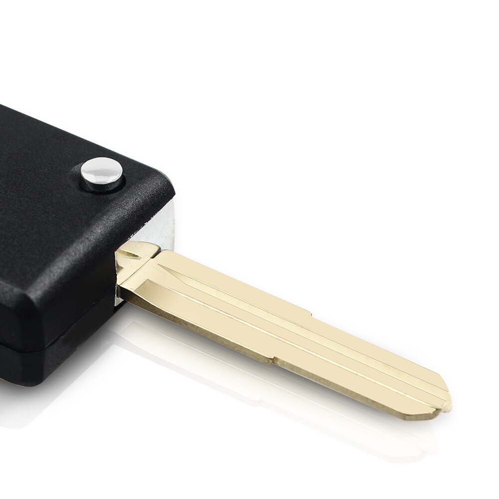 Dandkey 4 Buttons Fob Flip Folding Remote Key Case Shell For KIA Sorento Optima Spectra Replacement Modified Key Shell