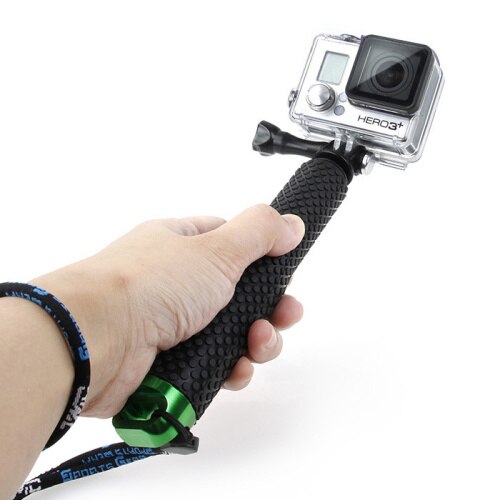 Accesorios para Go Pro, palo de Selfie extensible monopié de mano para GoPro HERO5 6 7 HERO4 Session HERO 5 4 3 + 3 2 1 SJ4000