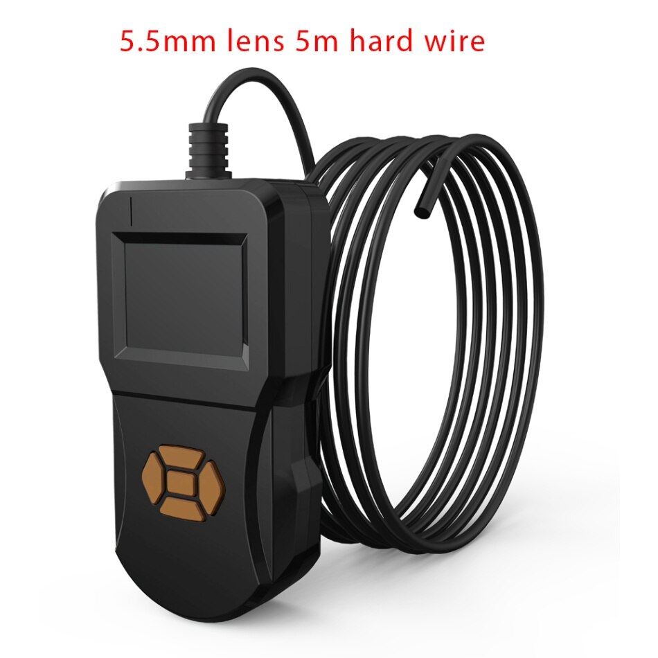 IP67 Waterproof Endoscope HD 2.4 Inch Screen Camera Digital Detection Endoscope Handheld Endoscopes With Adjustable Led Lights