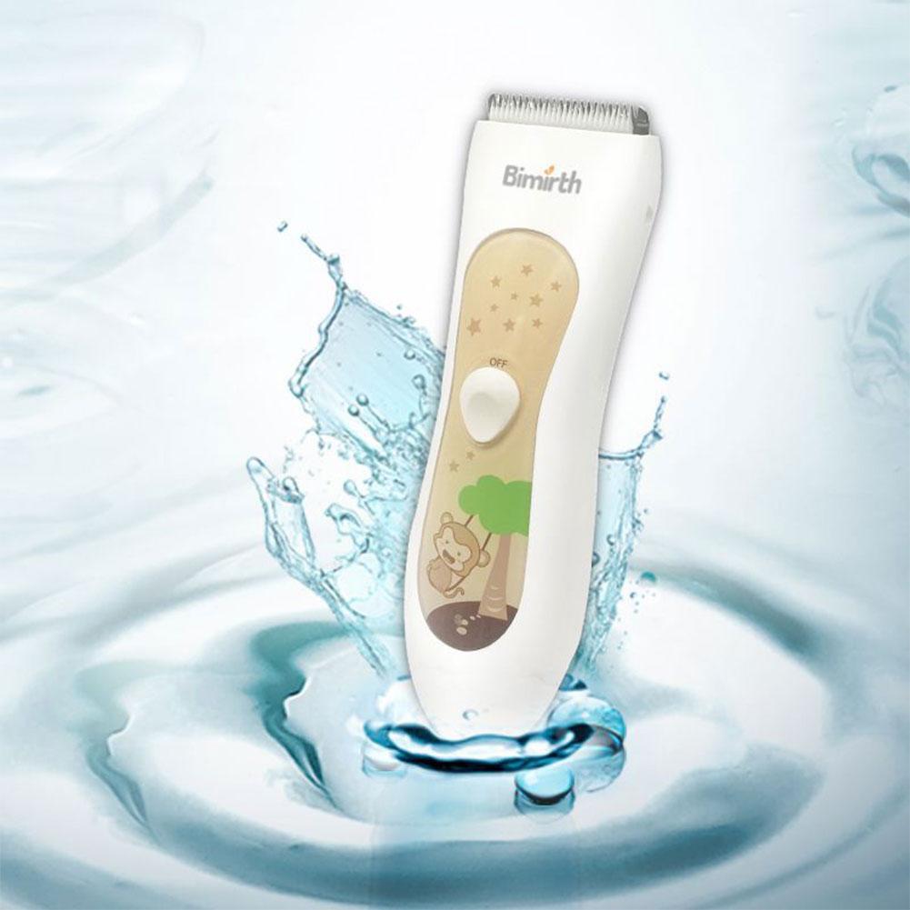 Electric Baby Hair Clippers Waterproof Child Hair trimmers Cordless Rechargeable Hair Care Cutting Kit for Child Infants Toddler