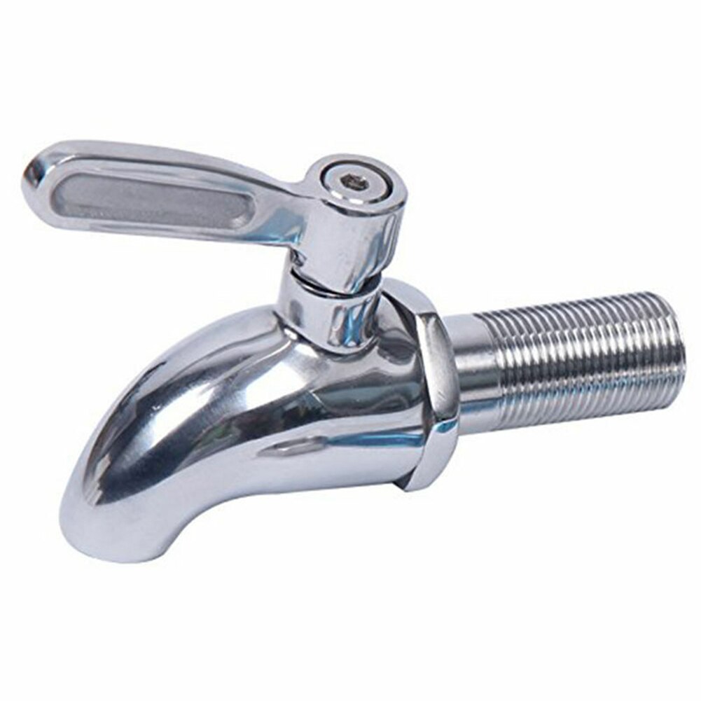 Stainless Steel Beverage Drink Water Dispenser Wine Barrel Spigot Faucet Tap