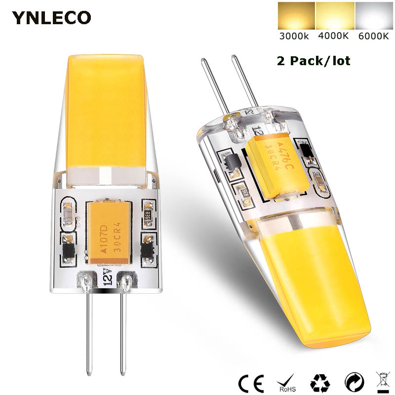 2PCS G4 12V LED COB Birne 3W LED G4 12V Lampe 360 Strahl Winkel Kein Flimmern G4 LED birne Warme Natürliche 4000K Ersetzen 30W Halogen Lampe