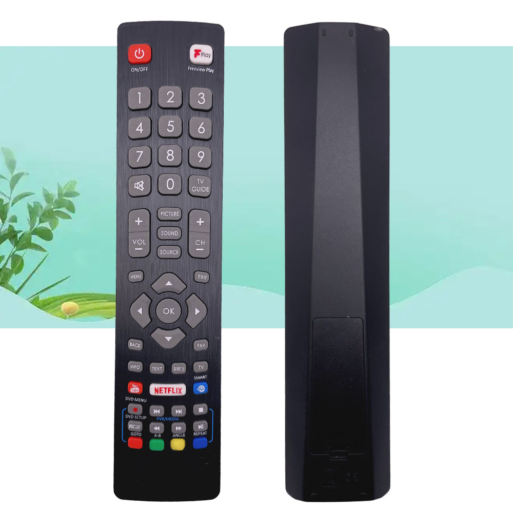 Remote Control for Blaupunkt TV 55/405P-GB-11B4-UEGBQUX-EU 32/138Q-GB-11B4-EGPF-UK DH1995 / DH-1995O