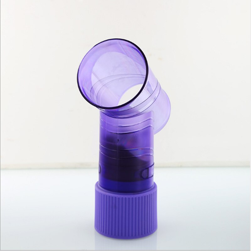Pelo difusor de magia rodillo de pelo secado Cap secador viento Curl cubierta para secador de pelo de cuidado de estilismo accesorio de DIY herramientas: purple