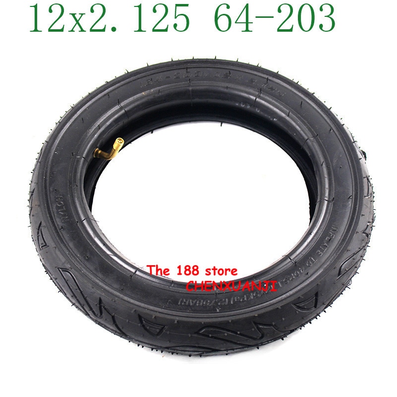 12x2.125 64-203 tire 12" Bike Bicycle Scooter Stroller Tires inner tubes 12 x 2.125 12x1.75 tyres 12 1/2 x 2 1/4 wheel tire