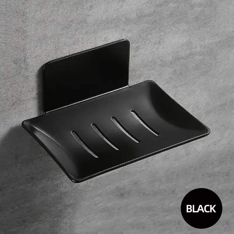 Baokemo Edelstahl Badezimmer Dusche Aufbewahrung Seifenschale Netzregal Seifenschalen Wandmontage Abfluss Seifenschale Kasten 1 Stk: Ursprünglich Titel