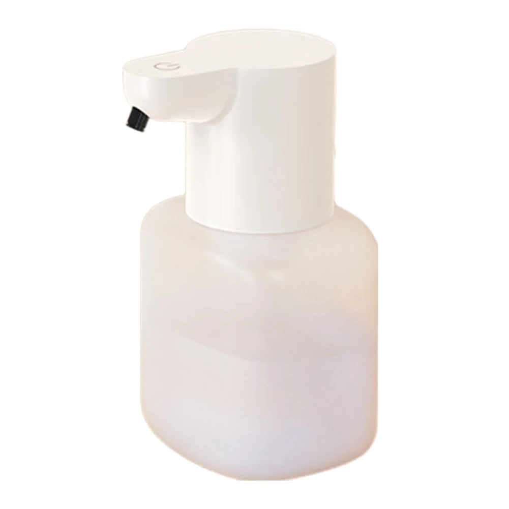 550 ml automatischer Flüssigseifenspender, Infrarot-Sensor, USB, berührungsloser elektrischer Spülmittel-Desinfektionsmittelspender für Küche und Badezimmer: WHITE