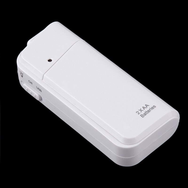 Mini Pocket Universal 2 AA Battery USB Charger Pow Grandado