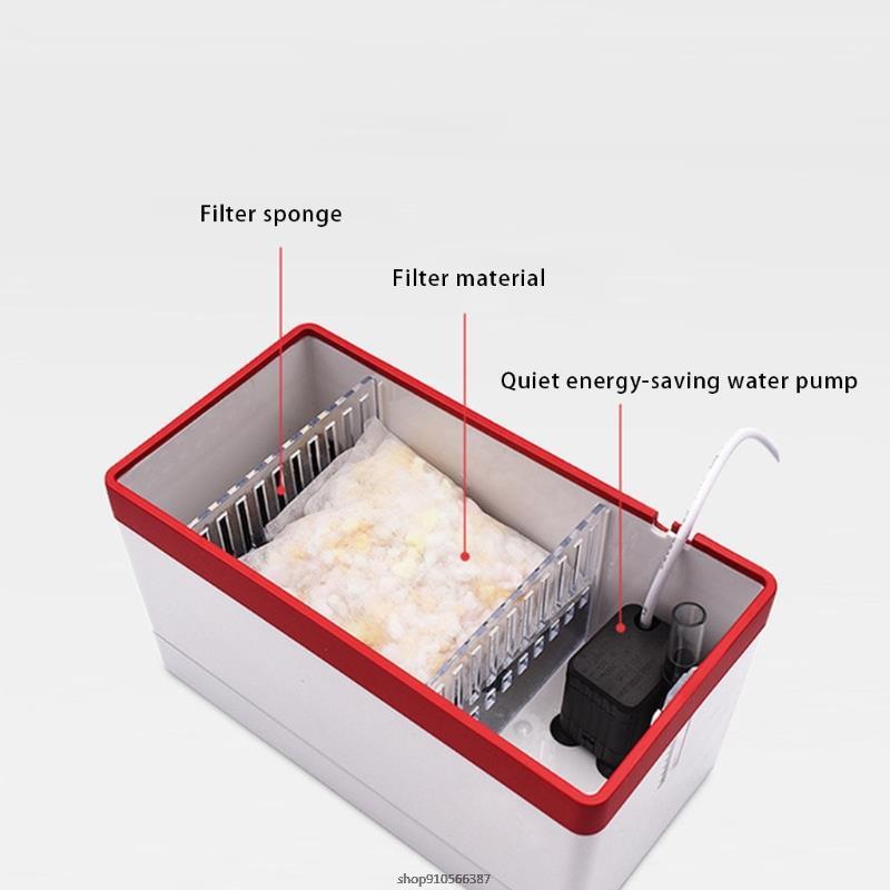 Betta Aquarium Starter Kits with LED Lighting and Filtration Included Mini Acrylic Fish Tank 1.5L Capacity Pet Supplies au24 21