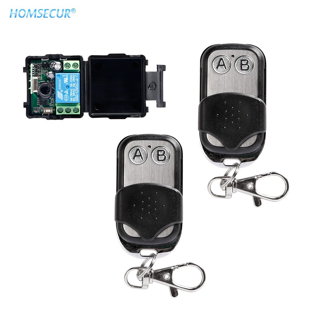 HOMSECUR IP67 Fully-potted Waterproof Door Access Control System IC Keypad 13.56MHz with Fingerprint Access+Wiegand 26 Output: DIY-Remote Control