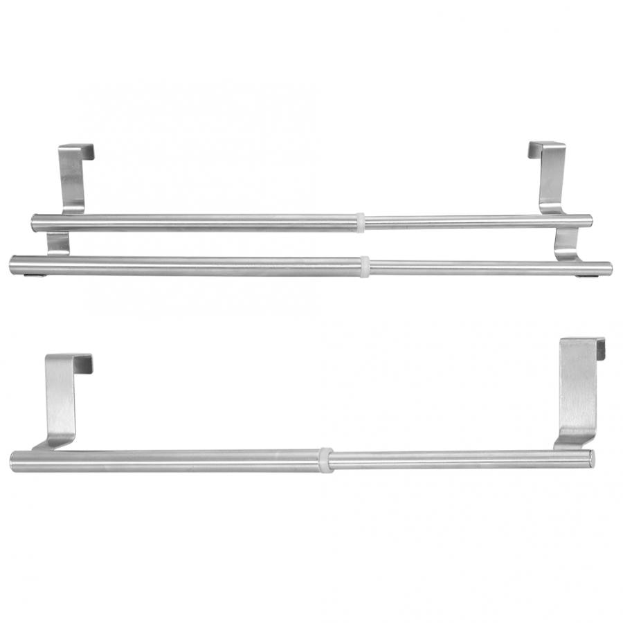 Stainless Steel Bath Towel Rack Towel Rack Retract... Grandado
