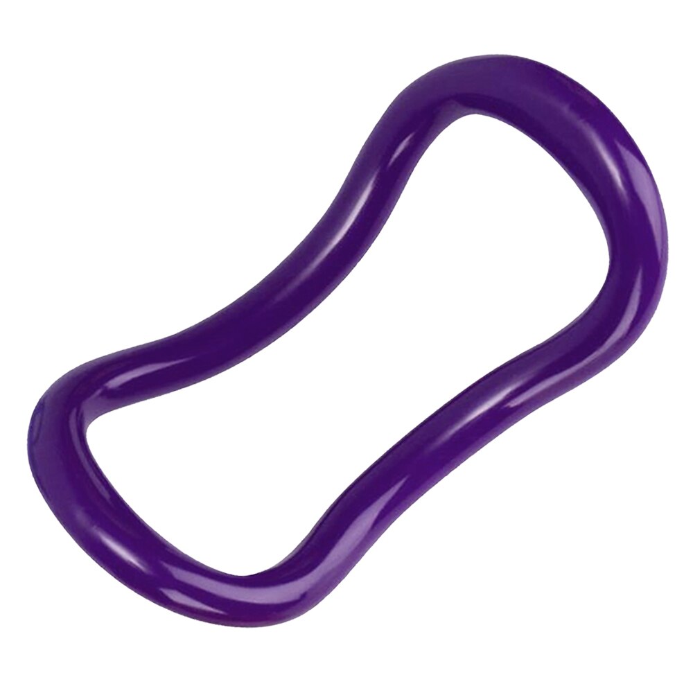 Sfit jooga ympyrä varusteet joogarengas pilates harjoitusrengas fitness ympyrä harjoitus vastus tukityökalu vasikka kotitreeni: Violetti