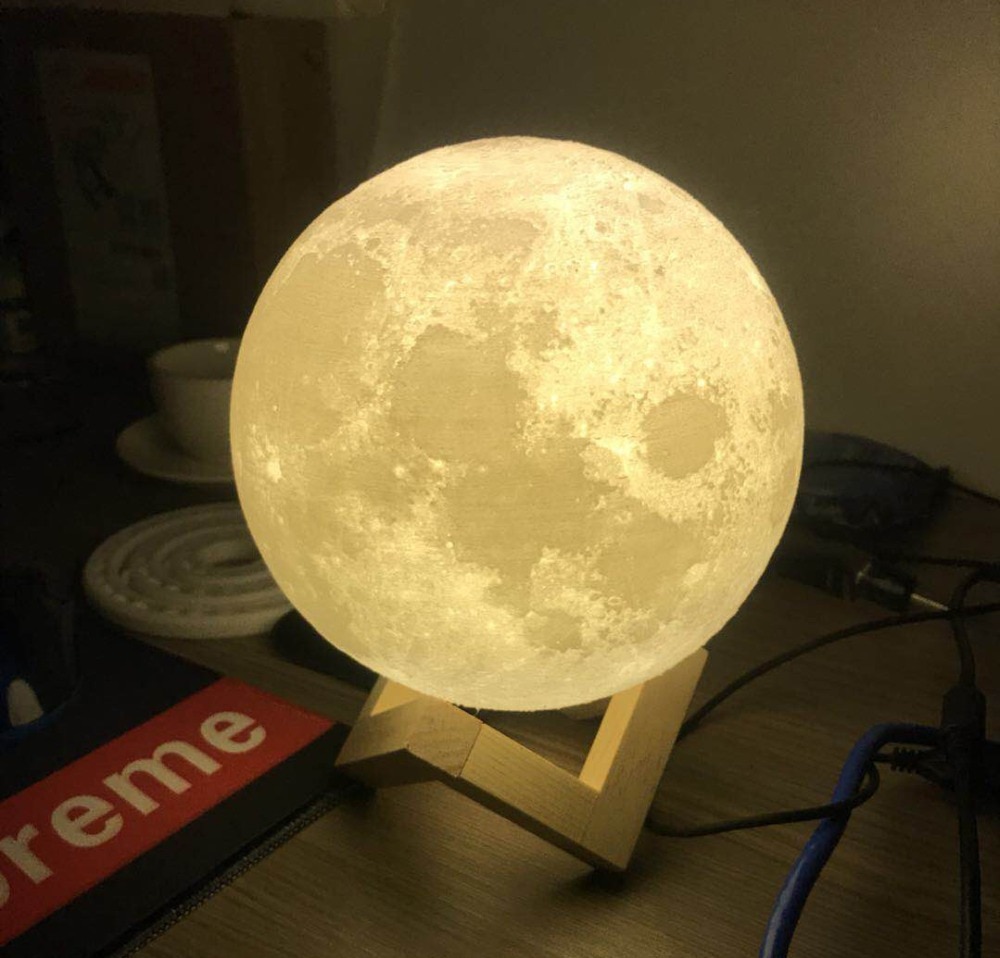 TOPZEAL Newly Developed PLA 3D Printer Filament for Moon Lamp 1.75mm 1KG Spool Dimensional Accuracy +/- 0.02mm